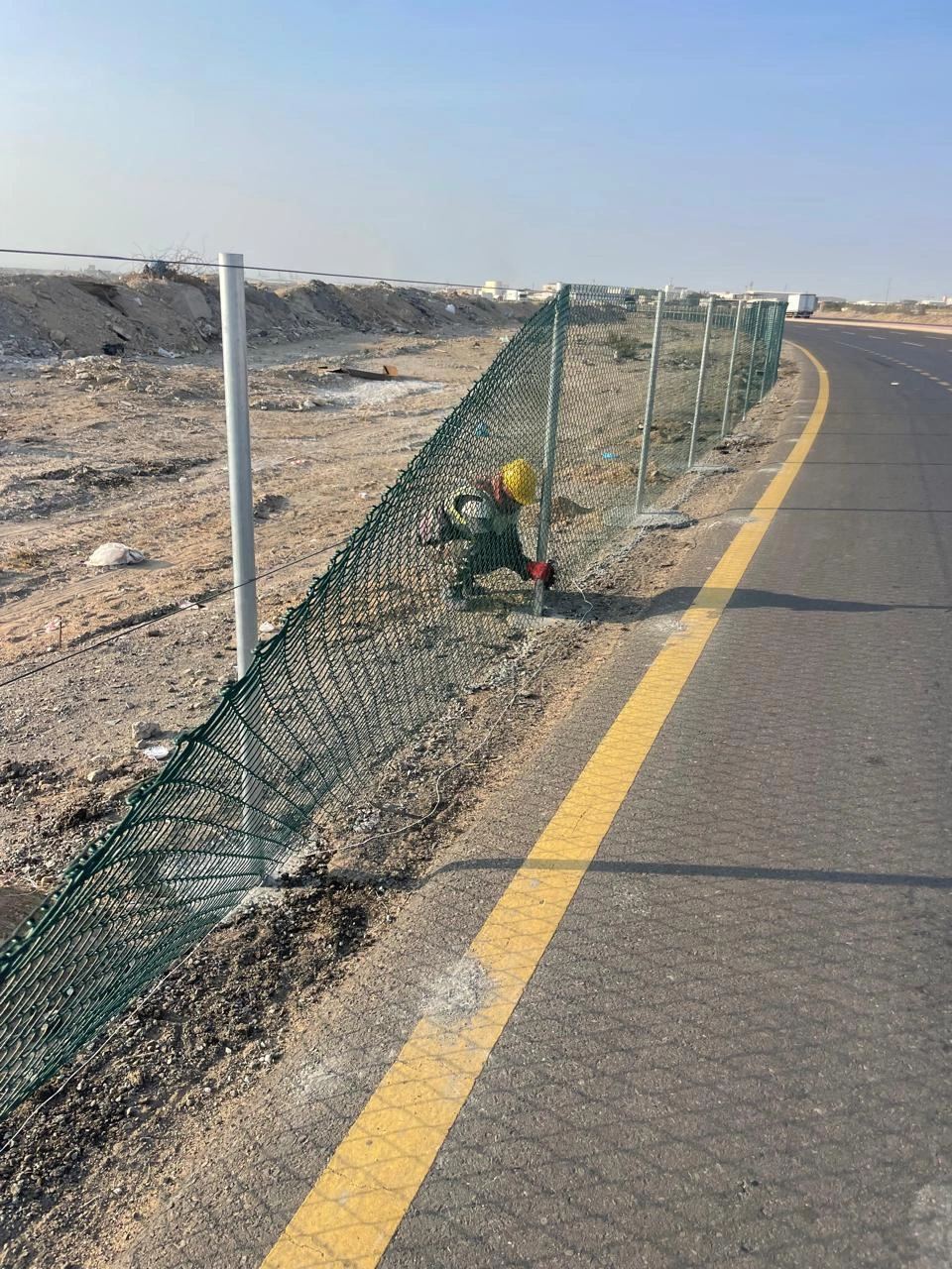 مشروع تسوير أراضي واحة جدة الجنوبية